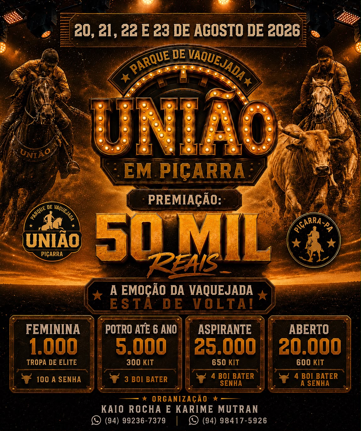 8ª Grande Vaquejada Parque União
